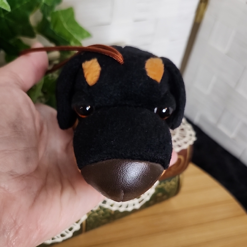 👉*VTG* "THE DOG" ARTLIST COLLECTION DOBERMAN PINSCHER MINI 5" PLUSH TOY